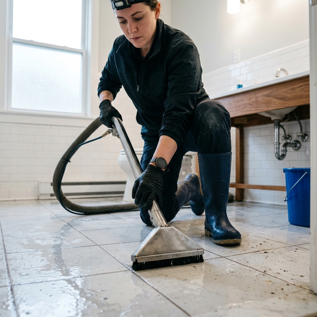 Sewage Backup Cleanup Body