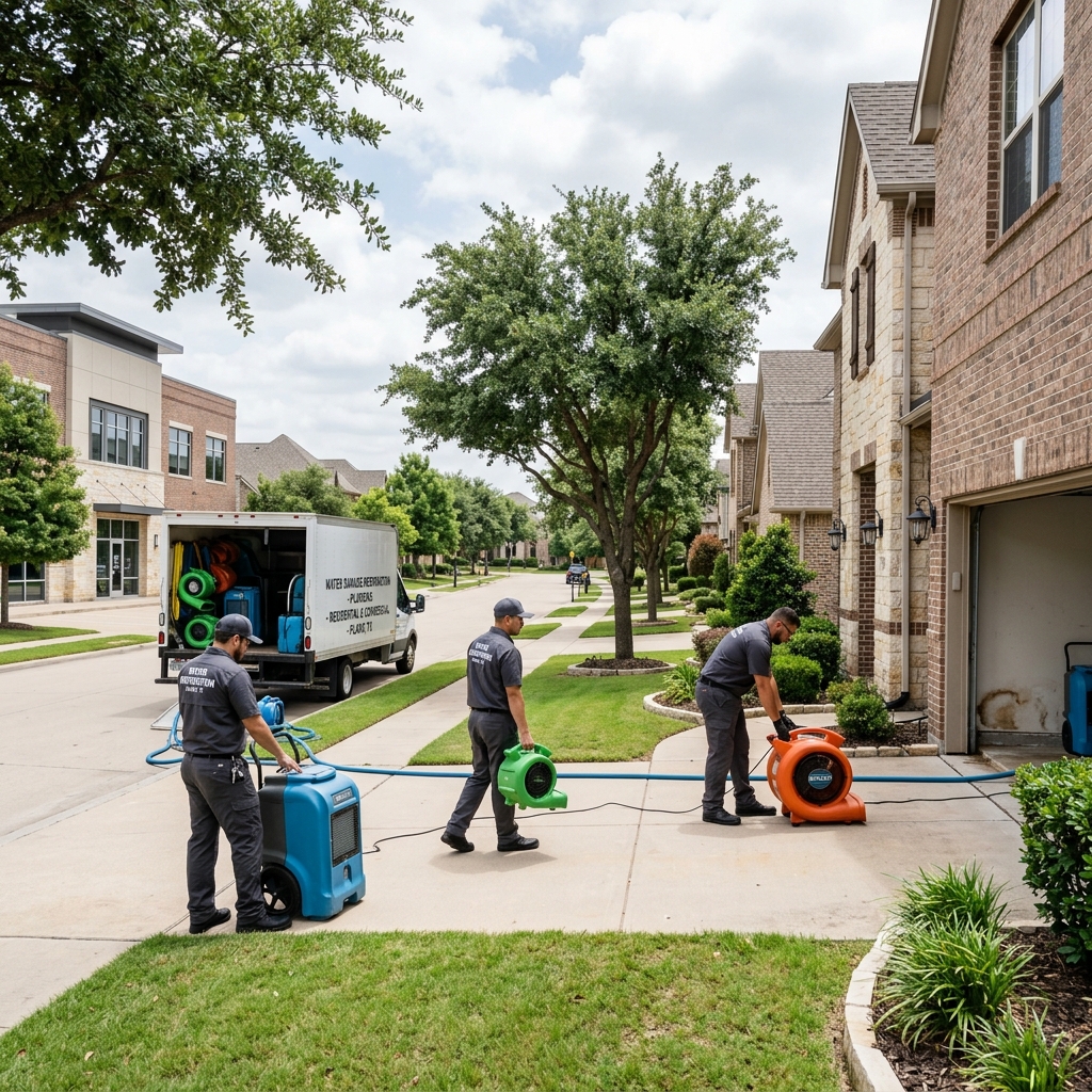 Water Damage Plano Hero